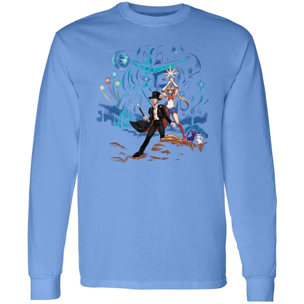 Long Sleeve T-Shirt - CRV834QB - Carolina Blue - 12