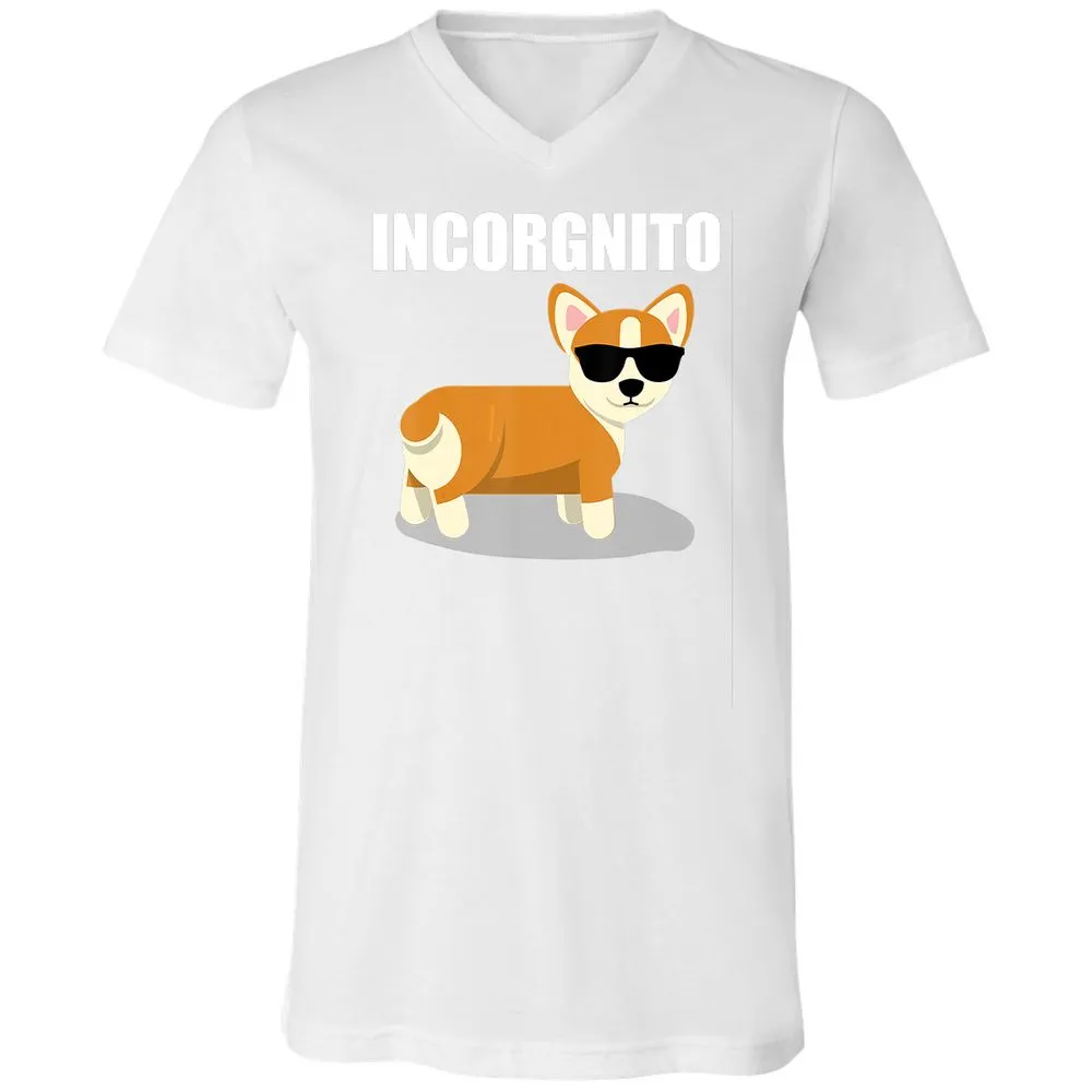 Unisex V-Neck T-Shirt - T2SNB3YT - White - 5