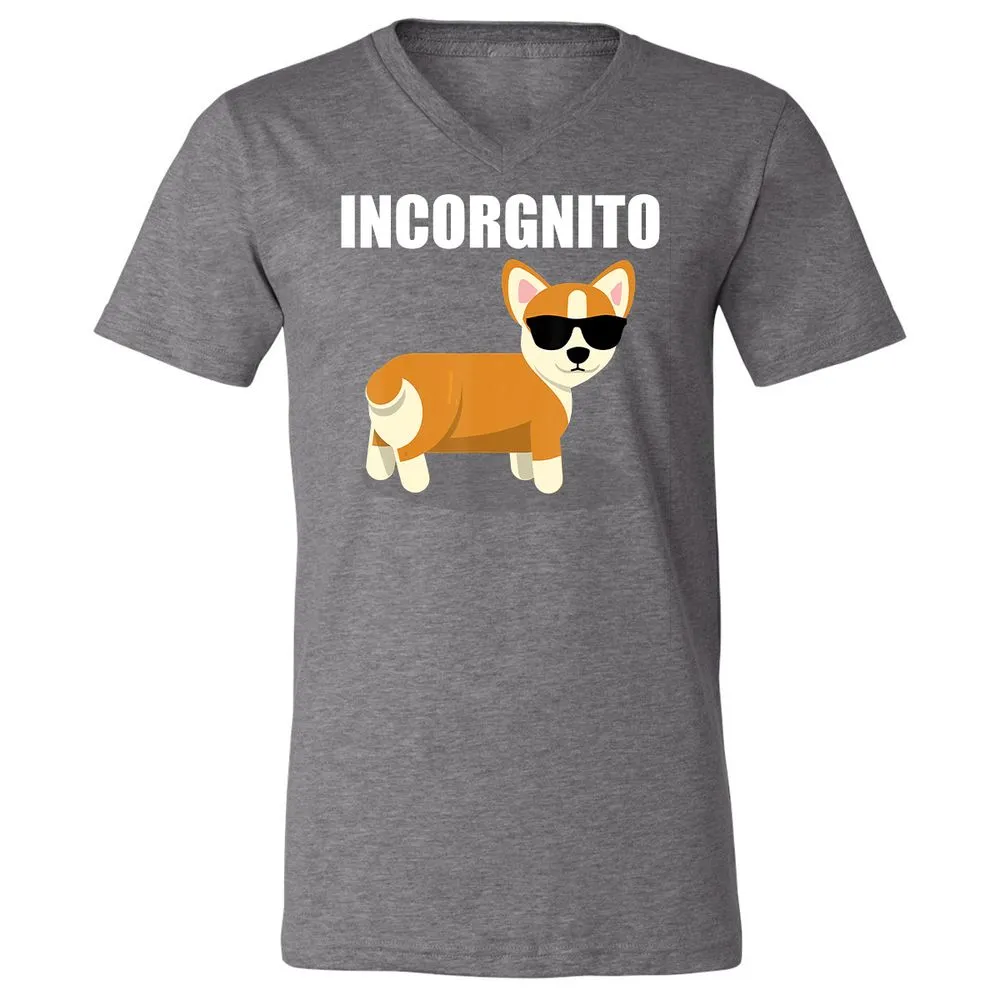 Unisex V-Neck T-Shirt - T2SNB3YT - Deep Heather - 13