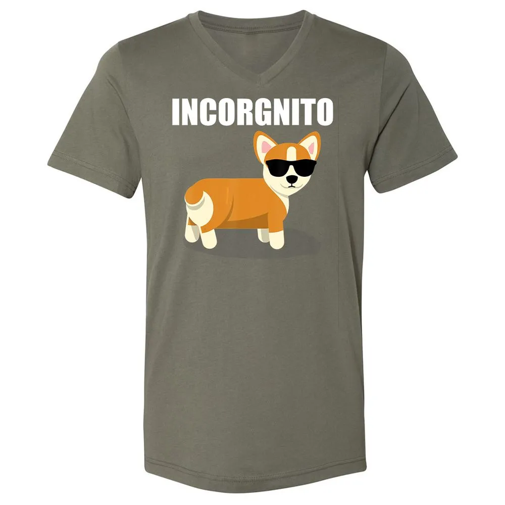 Unisex V-Neck T-Shirt - T2SNB3YT - Military Green - 10