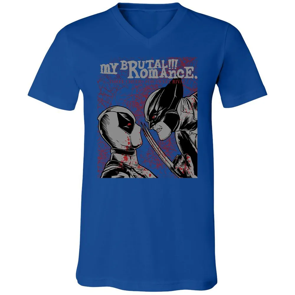 Unisex V-Neck T-Shirt - GG1T42LL - True Royal - 4