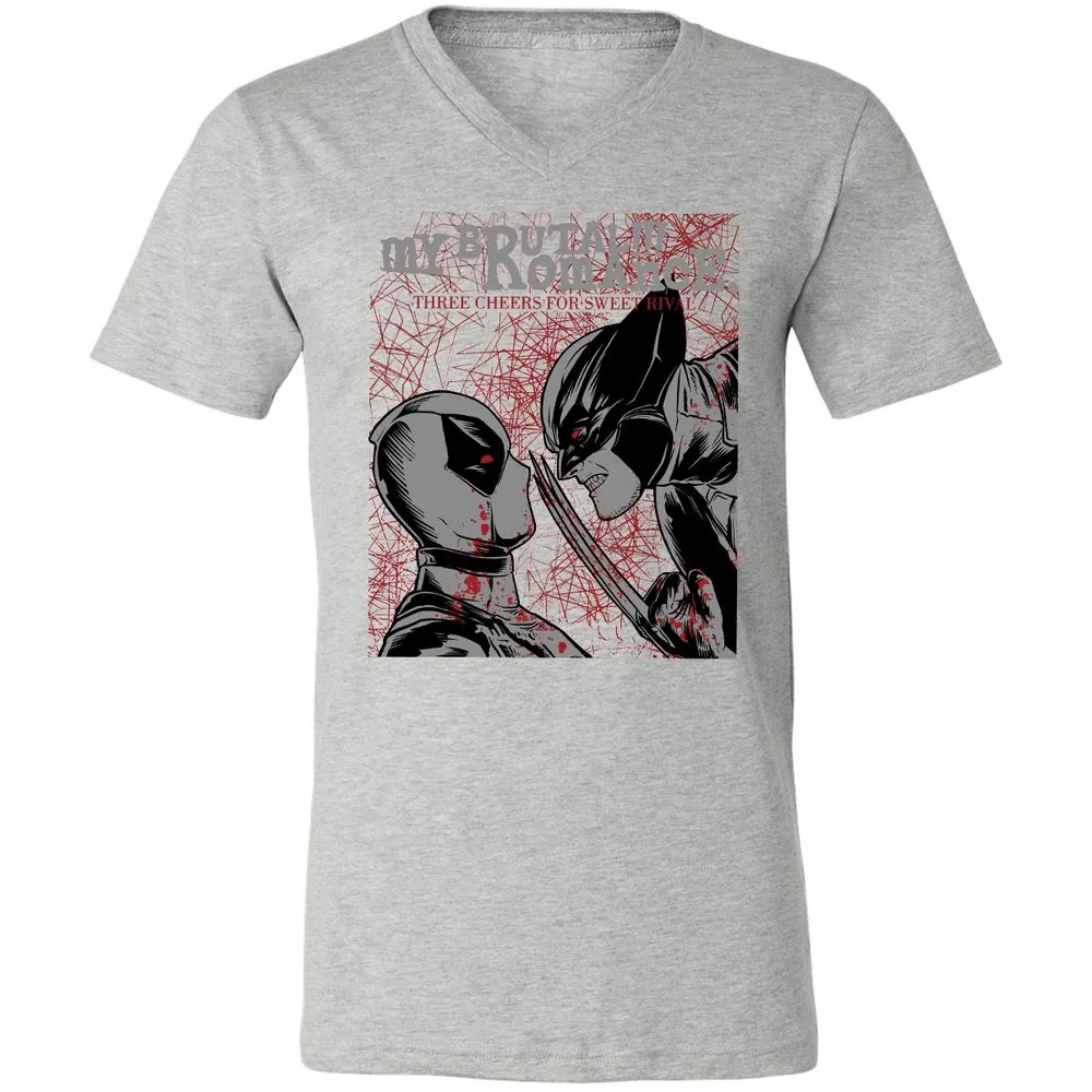 Unisex V-Neck T-Shirt - GG1T42LL - Athletic Heather - 7