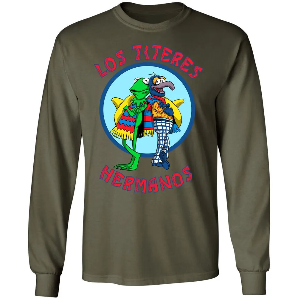 Long Sleeve T-Shirt - 9HA7Z5YQ - Military Green - 16