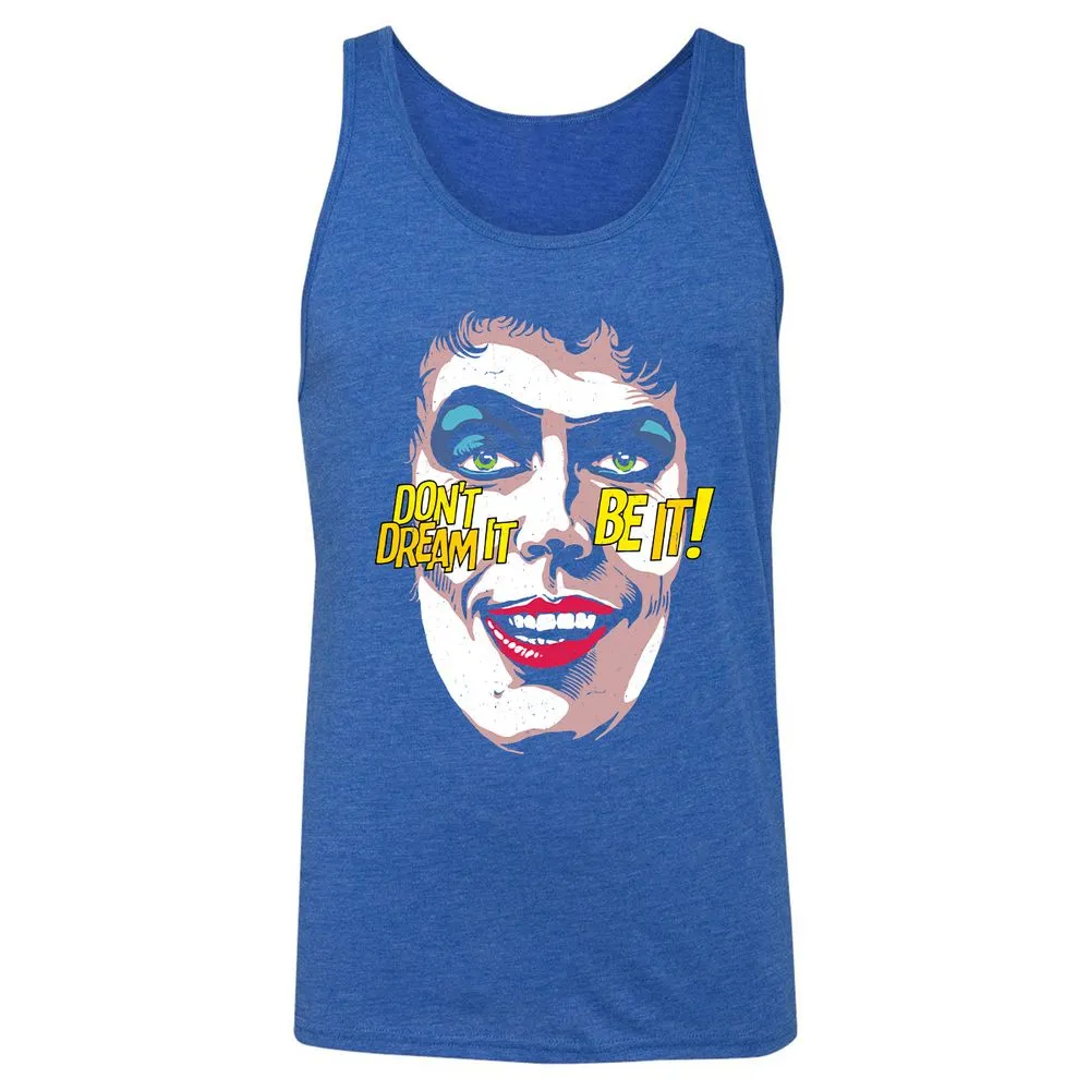 Unisex Jersey Tank - BVUUEZUH - True Royal Triblend - 12