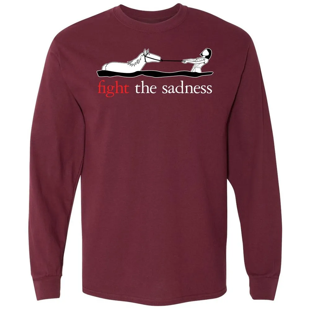 Long Sleeve T-Shirt - FGR9LWQL - Maroon - 11