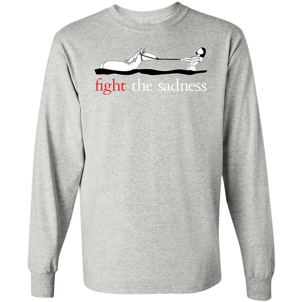 Long Sleeve T-Shirt - FGR9LWQL - Ash - 7