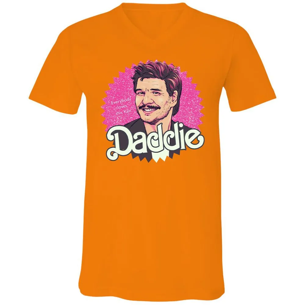 Unisex V-Neck T-Shirt - MCEWRUCV - Orange - 11