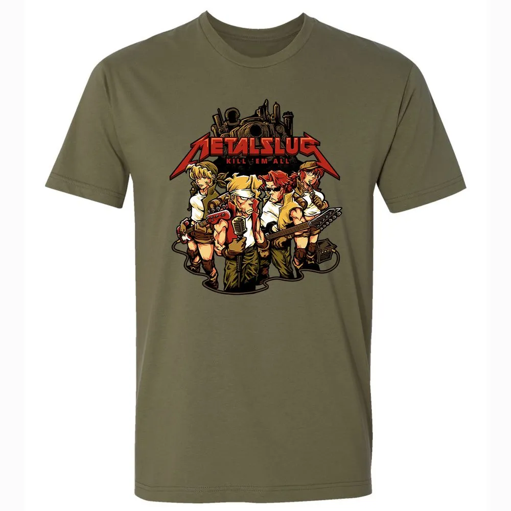 Premium Unisex T-Shirt - B1UNUFUR - Military Green - 5