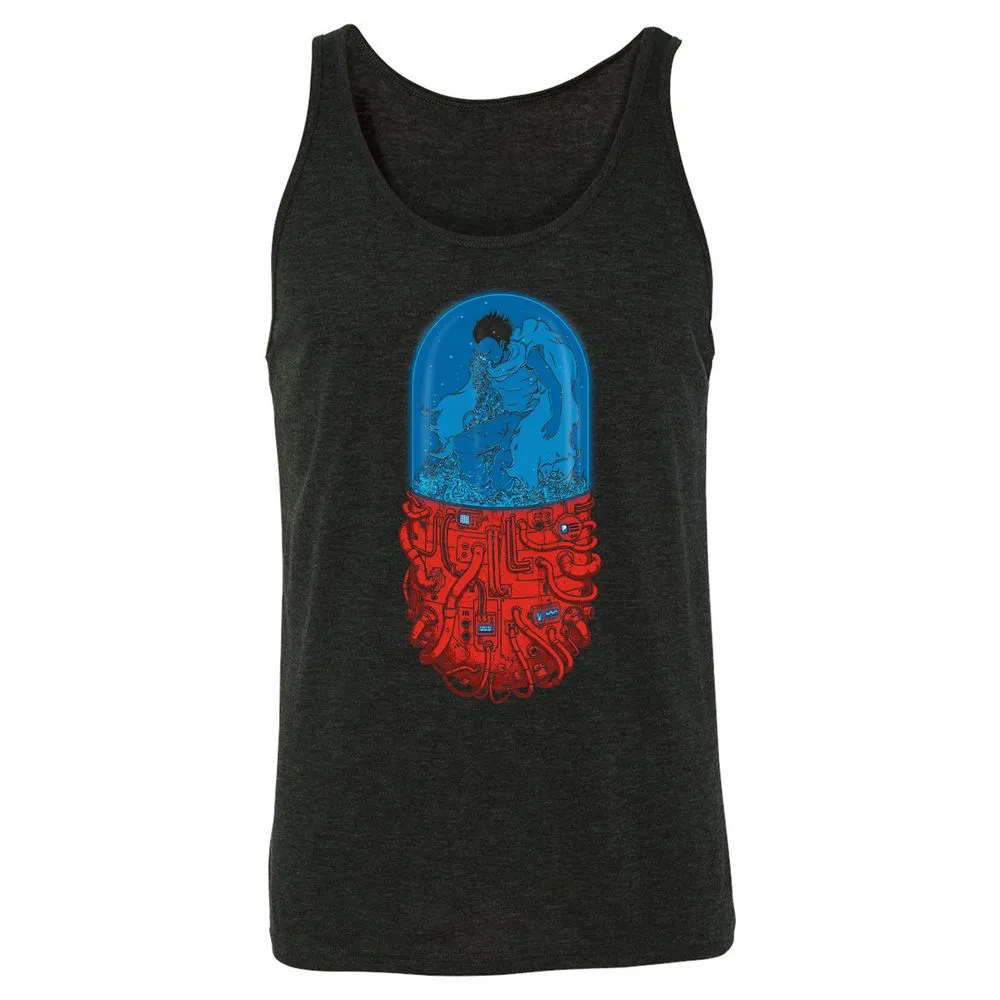 Unisex Jersey Tank - Z2N1Z2KW - Charcoal Black Triblend - 5