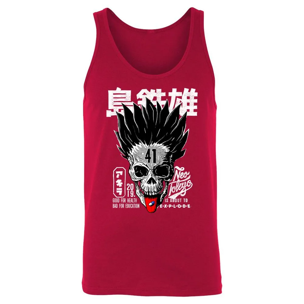 Unisex Jersey Tank - 69L4TF5X - Red - 11
