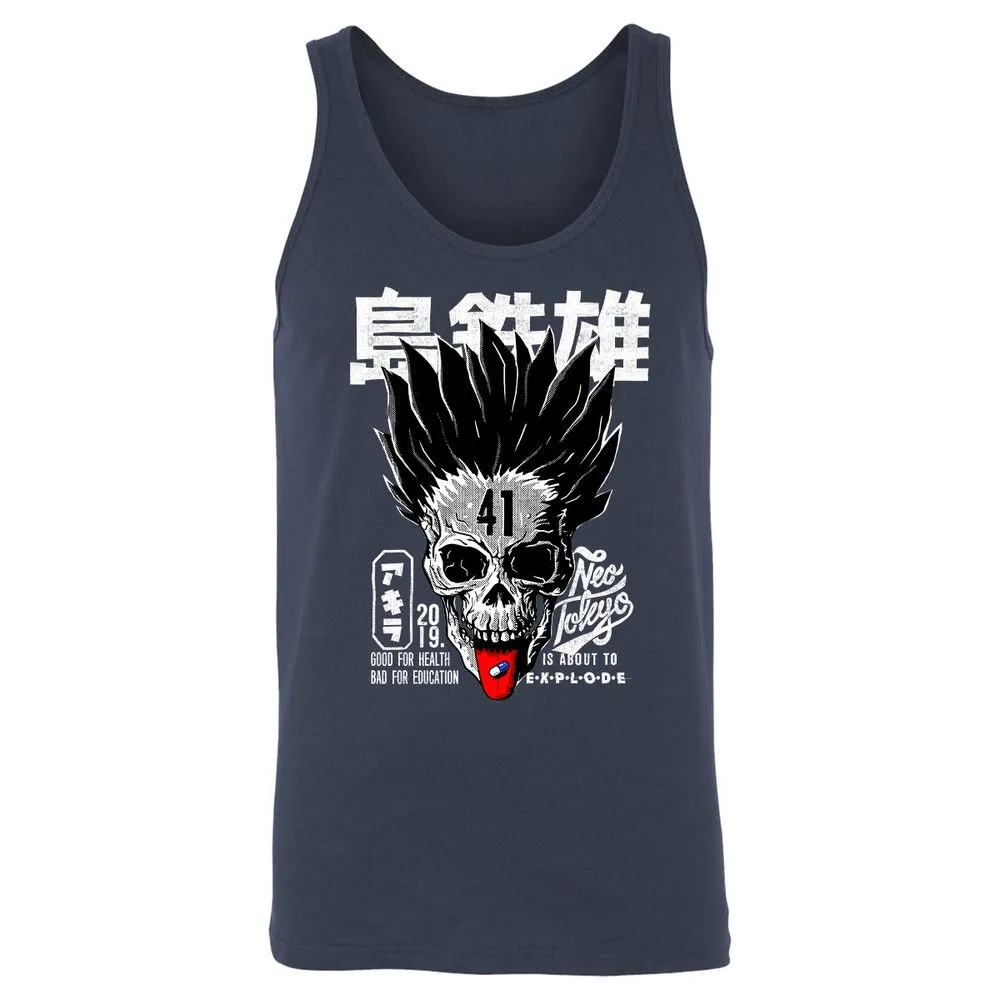 Unisex Jersey Tank - 69L4TF5X - Navy - 2