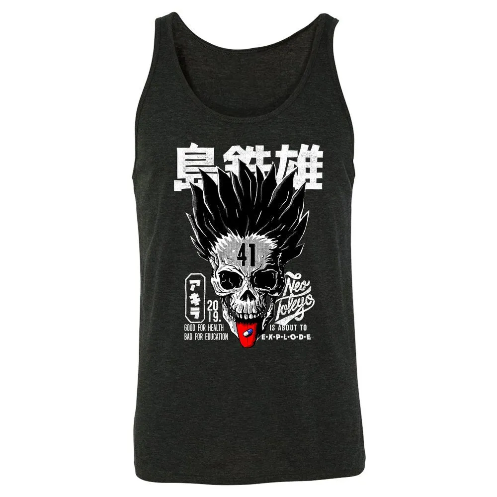 Unisex Jersey Tank - 69L4TF5X - Charcoal Black Triblend - 5