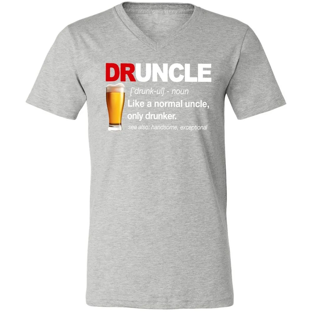Unisex V-Neck T-Shirt - ALXRFY2L - Athletic Heather - 7