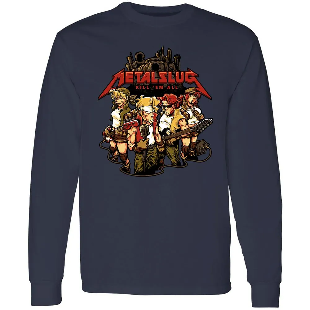 Long Sleeve T-Shirt - 8EK4W7KY - Navy - 2