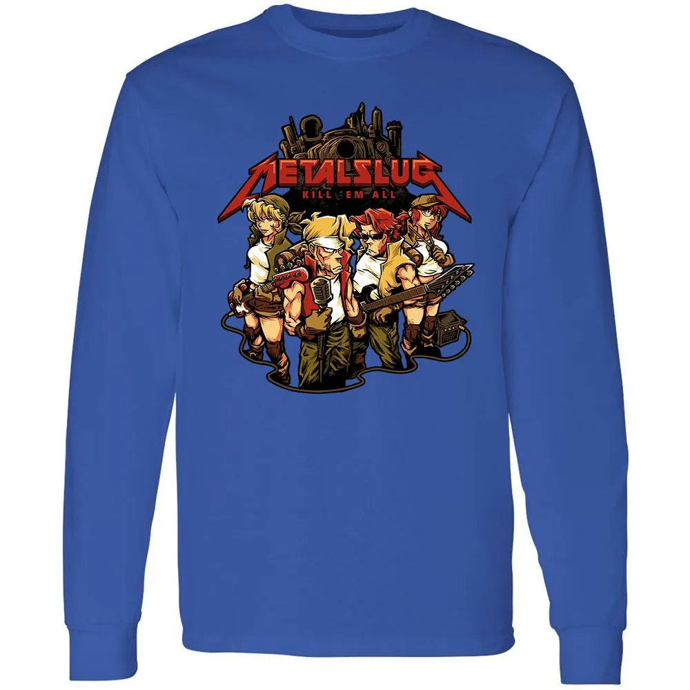 Long Sleeve T-Shirt - 8EK4W7KY - Royal - 8
