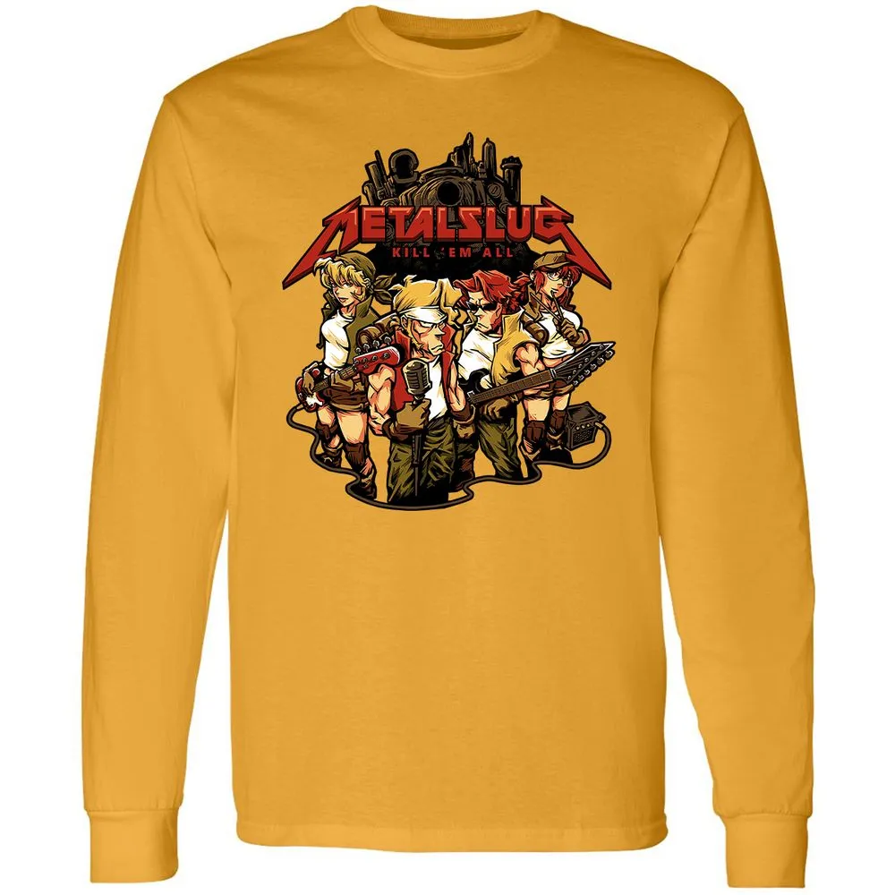 Long Sleeve T-Shirt - 8EK4W7KY - Gold - 9