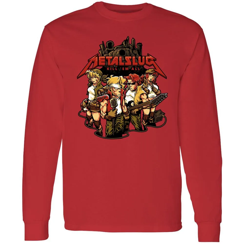 Long Sleeve T-Shirt - 8EK4W7KY - Red - 14