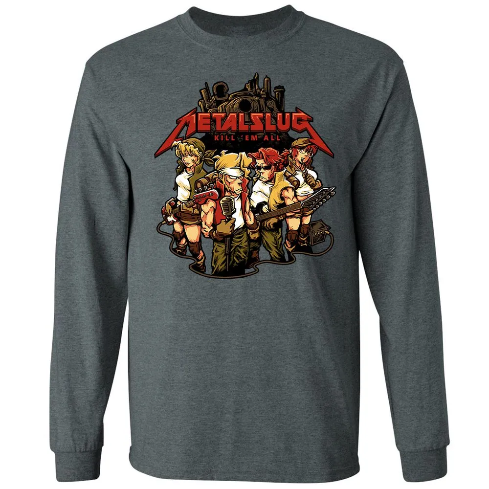 Long Sleeve T-Shirt - 8EK4W7KY - Dark Heather - 15