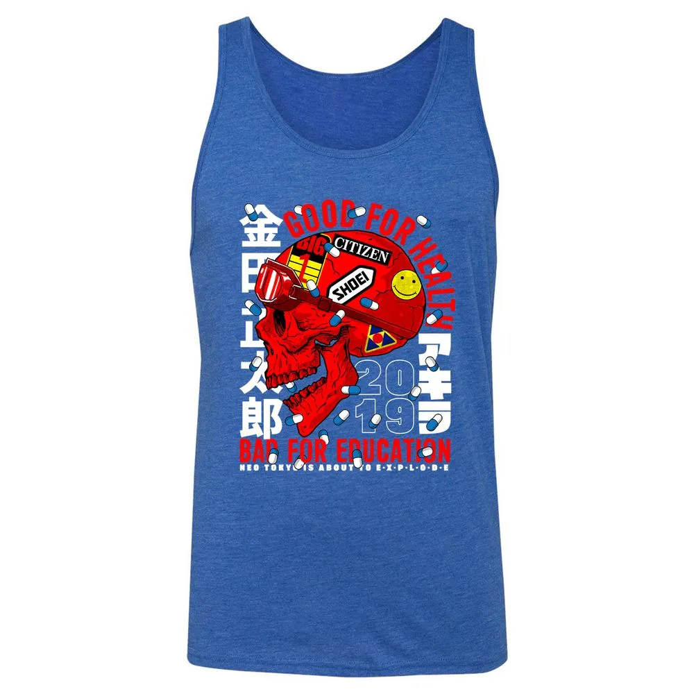 Unisex Jersey Tank - XR779FSL - True Royal Triblend - 12