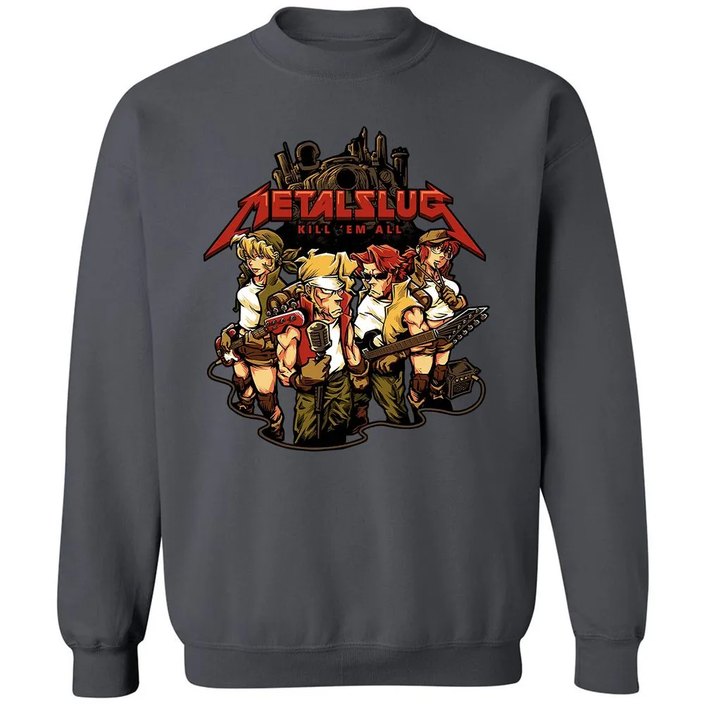 Classic Unisex Sweatshirt - 8U8L77XV - Charcoal - 7