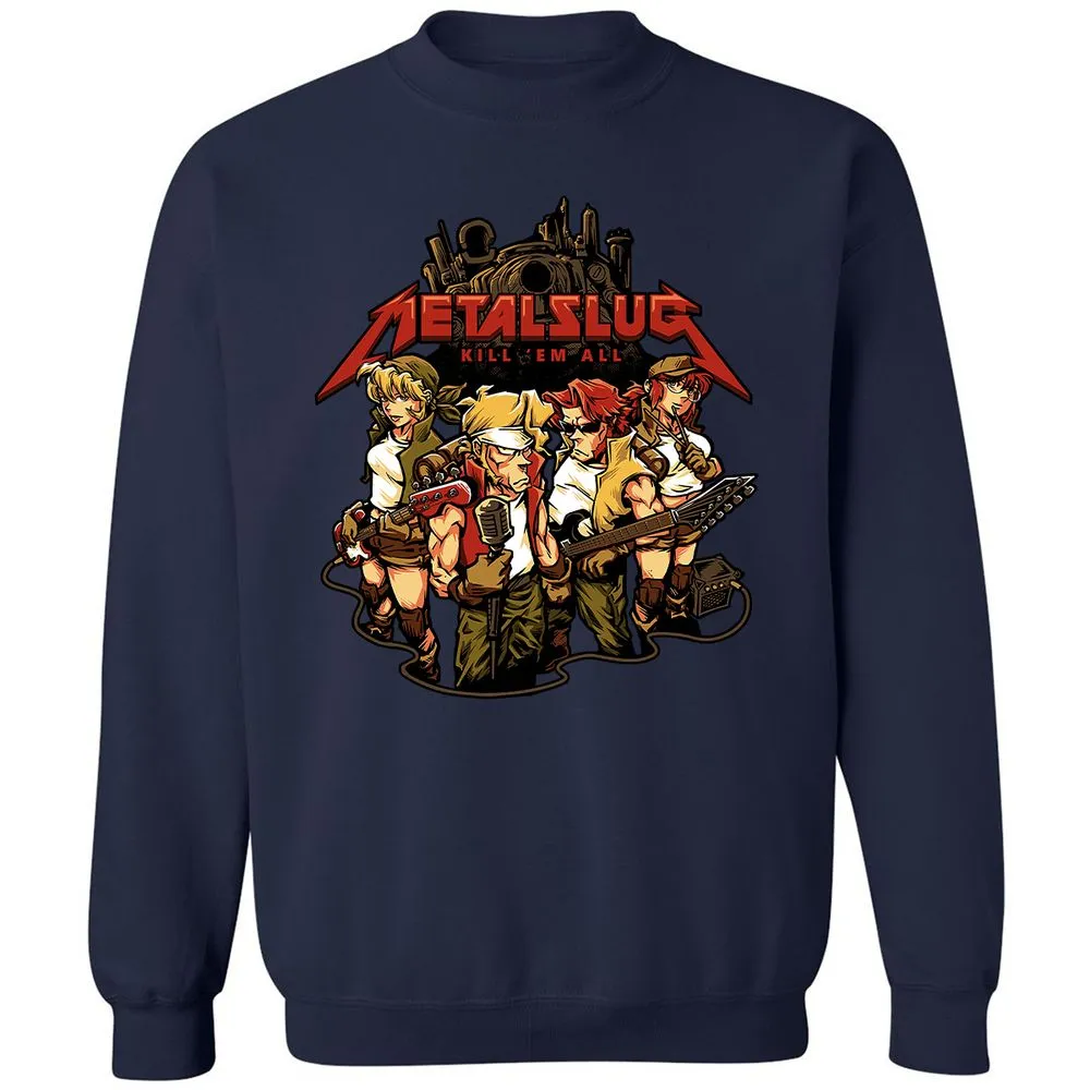 Classic Unisex Sweatshirt - 8U8L77XV - Navy - 2
