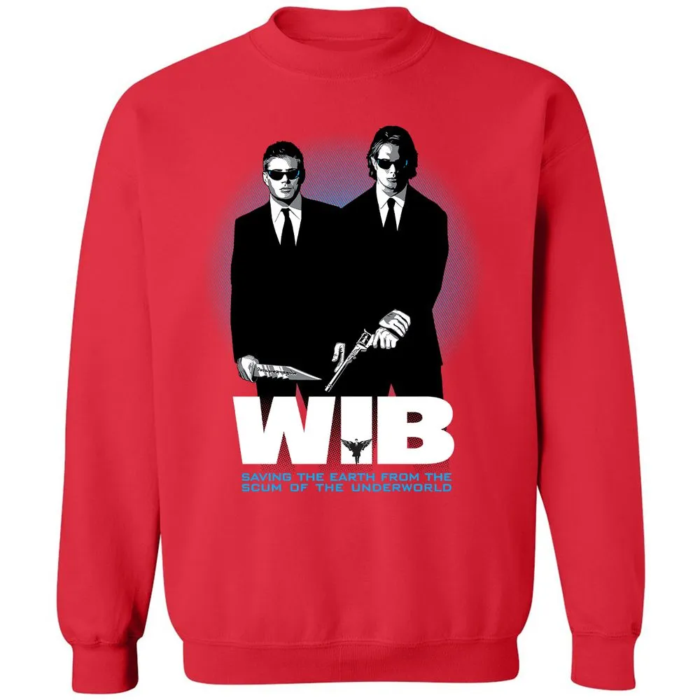 Classic Unisex Sweatshirt - 9JJDQ2QA - Red - 5