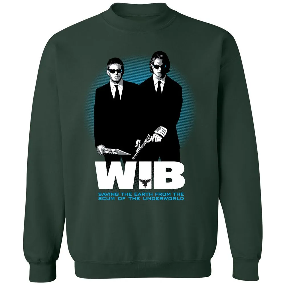 Classic Unisex Sweatshirt - 9JJDQ2QA - Forest Green - 4