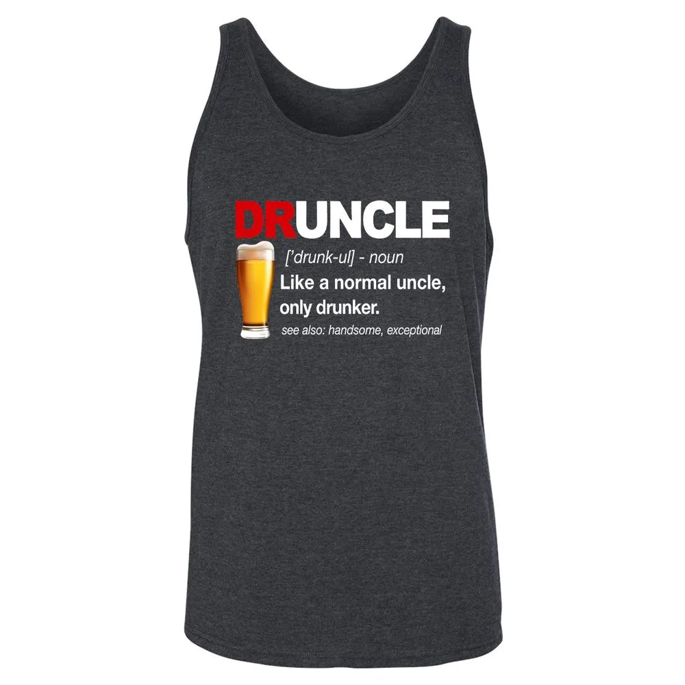 Unisex Jersey Tank - HG7Z93CM - Dark Grey Heather - 6