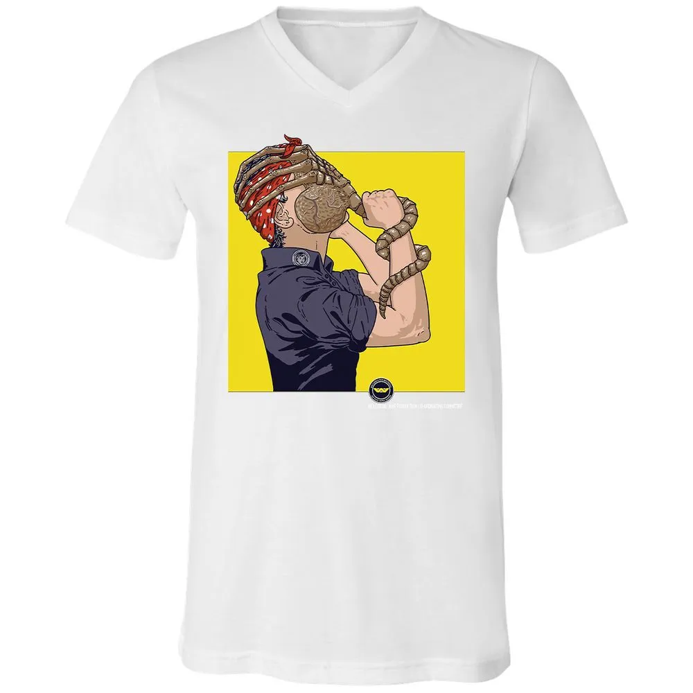 Unisex V-Neck T-Shirt - 2SHD2C9N - White - 5