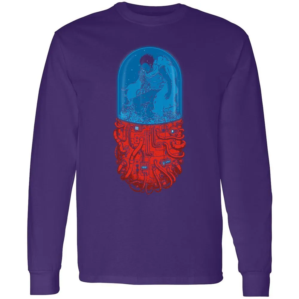 Long Sleeve T-Shirt - 2XMUPGBV - Purple - 13