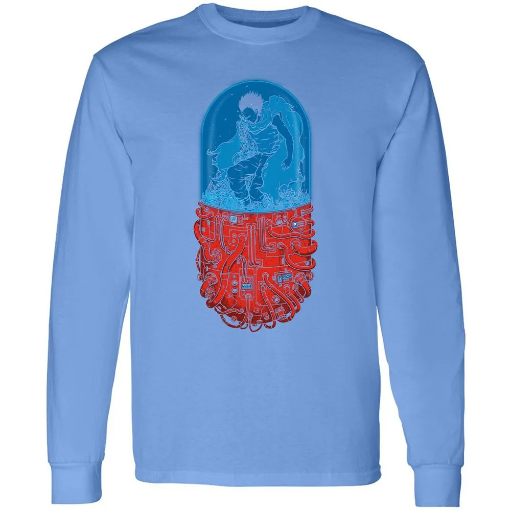 Long Sleeve T-Shirt - 2XMUPGBV - Carolina Blue - 12