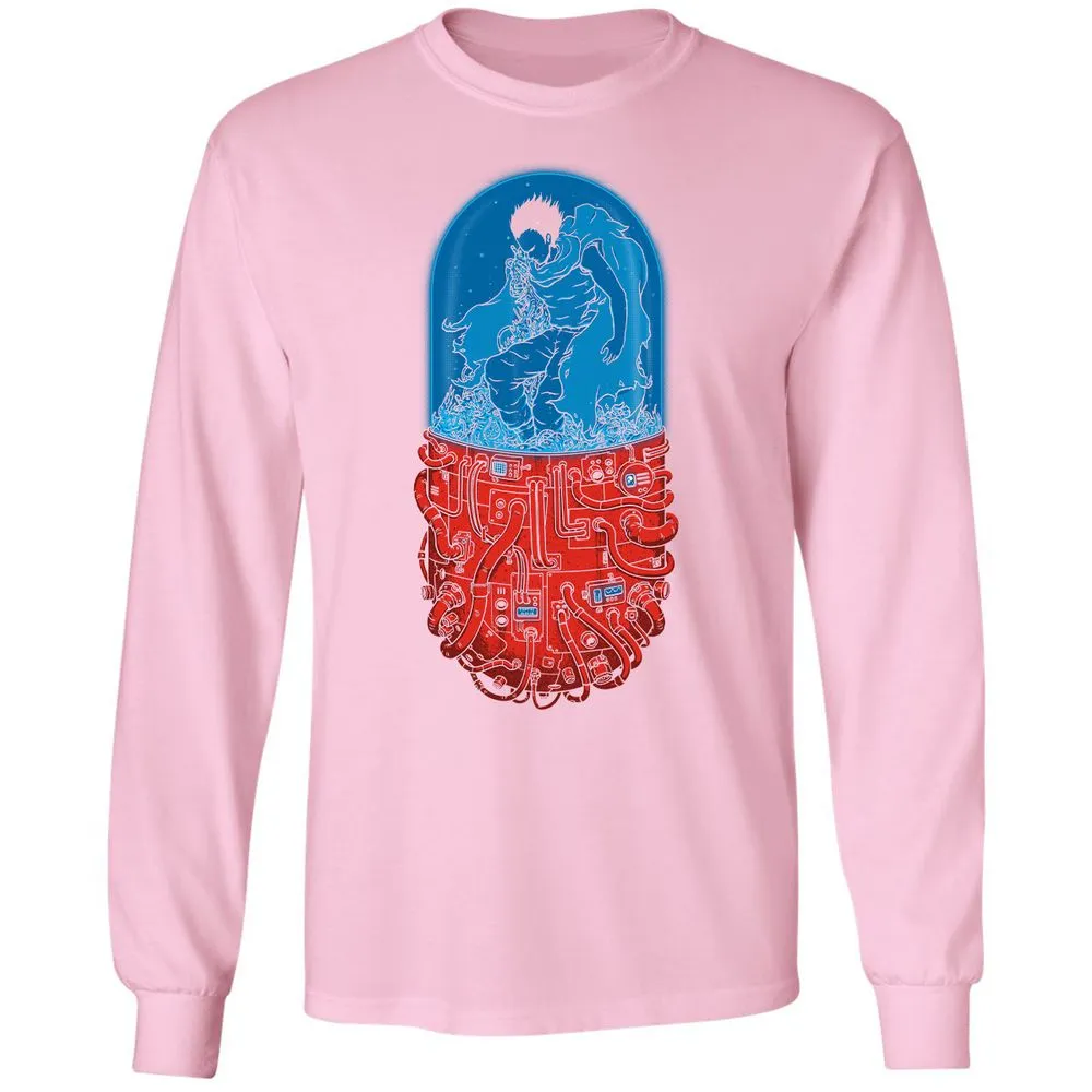 Long Sleeve T-Shirt - 2XMUPGBV - Light Pink - 3