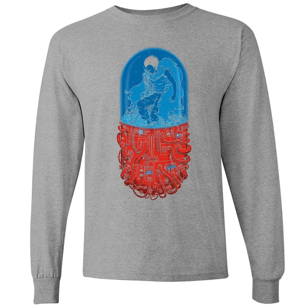 Long Sleeve T-Shirt - 2XMUPGBV - Graphite Heather - 6