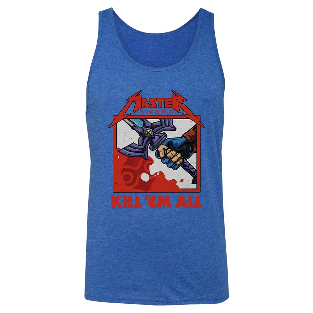 Unisex Jersey Tank - 5DFYA7MQ - True Royal Triblend - 12