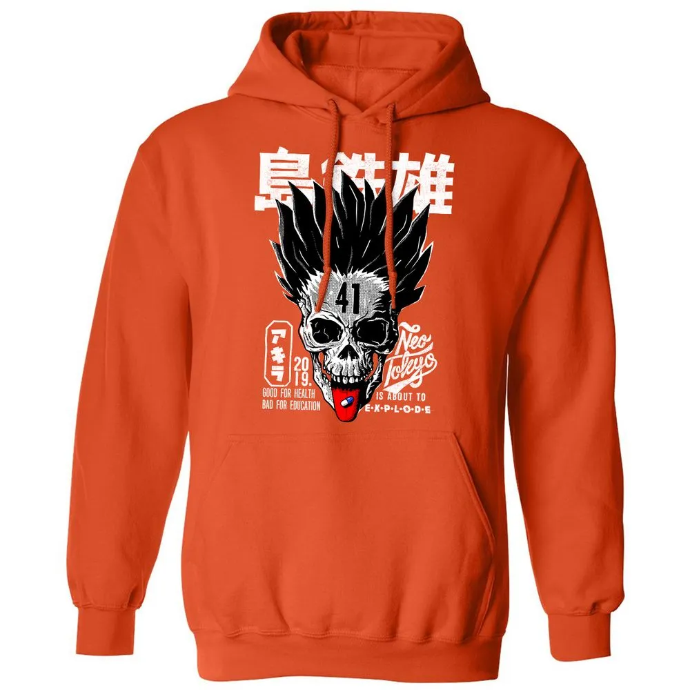 Classic Unisex Hoodie - P71KQG1F - Orange - 10