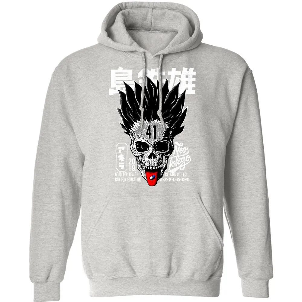 Classic Unisex Hoodie - P71KQG1F - Ash - 8