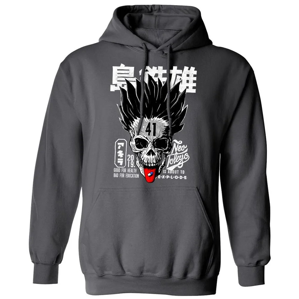 Classic Unisex Hoodie - P71KQG1F - Charcoal - 7