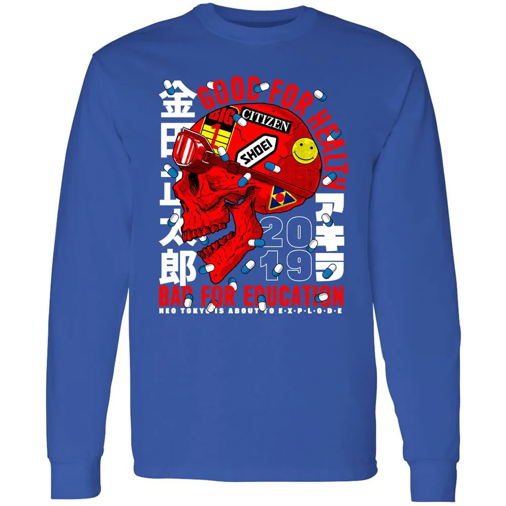 Long Sleeve T-Shirt - UU7JH7G4 - Royal - 8