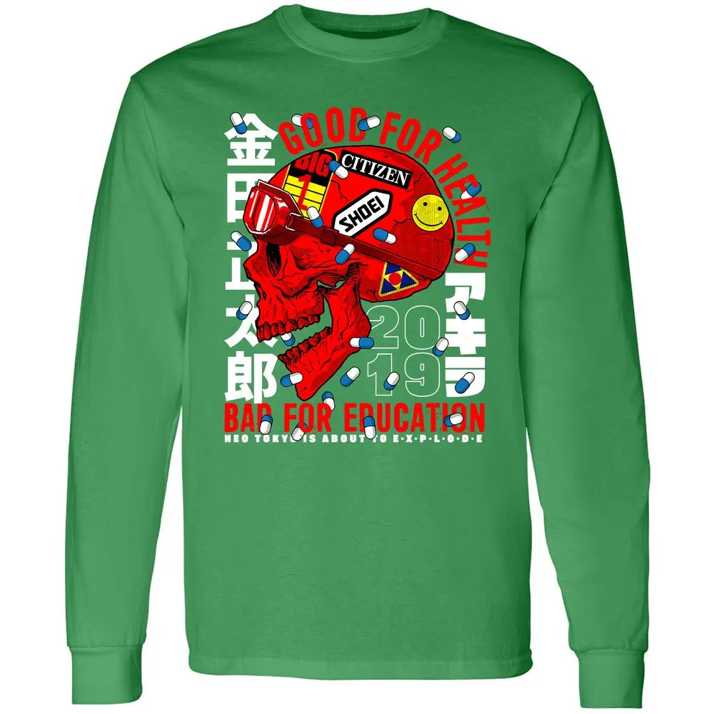 Long Sleeve T-Shirt - UU7JH7G4 - Irish Green - 10