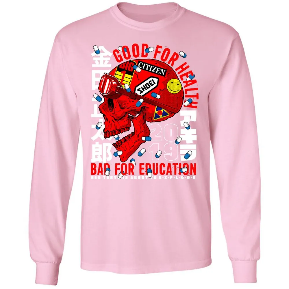 Long Sleeve T-Shirt - UU7JH7G4 - Light Pink - 3