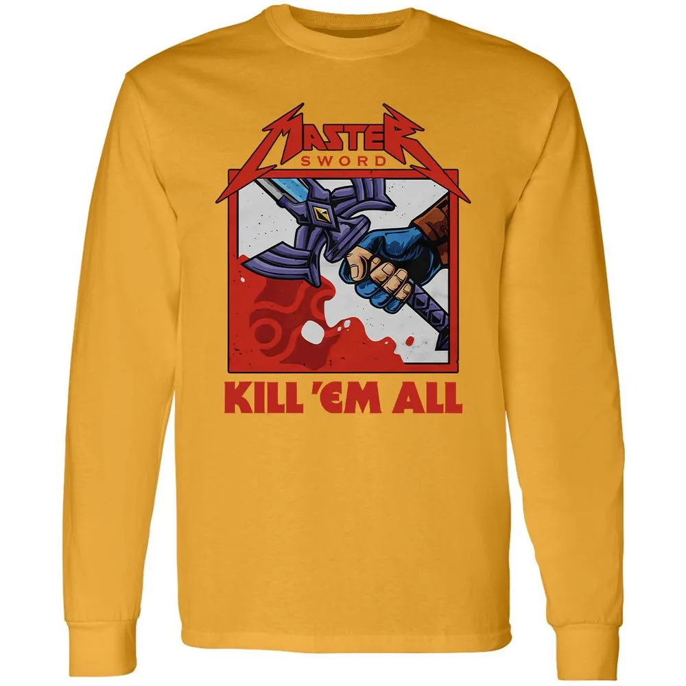 Long Sleeve T-Shirt - ABVFSN4Y - Gold - 9