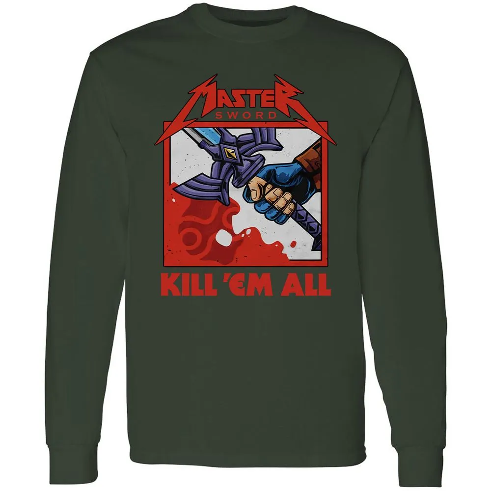 Long Sleeve T-Shirt - ABVFSN4Y - Forest Green - 4