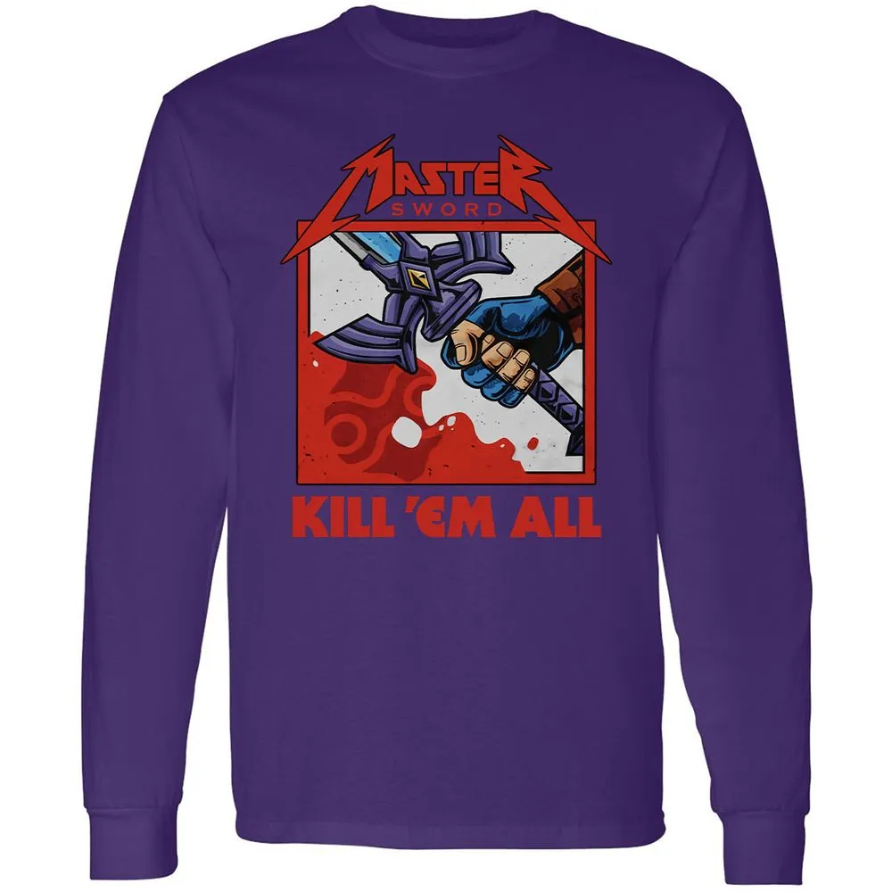Long Sleeve T-Shirt - ABVFSN4Y - Purple - 13