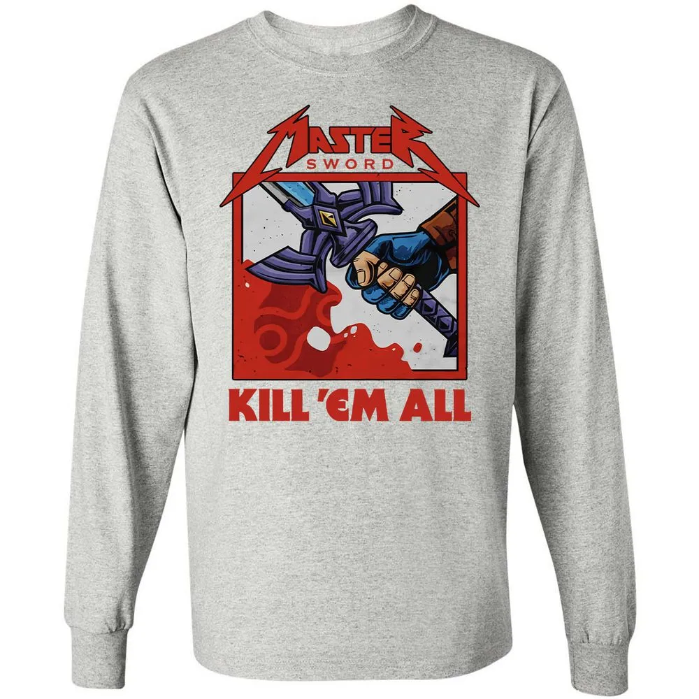 Long Sleeve T-Shirt - ABVFSN4Y - Ash - 7