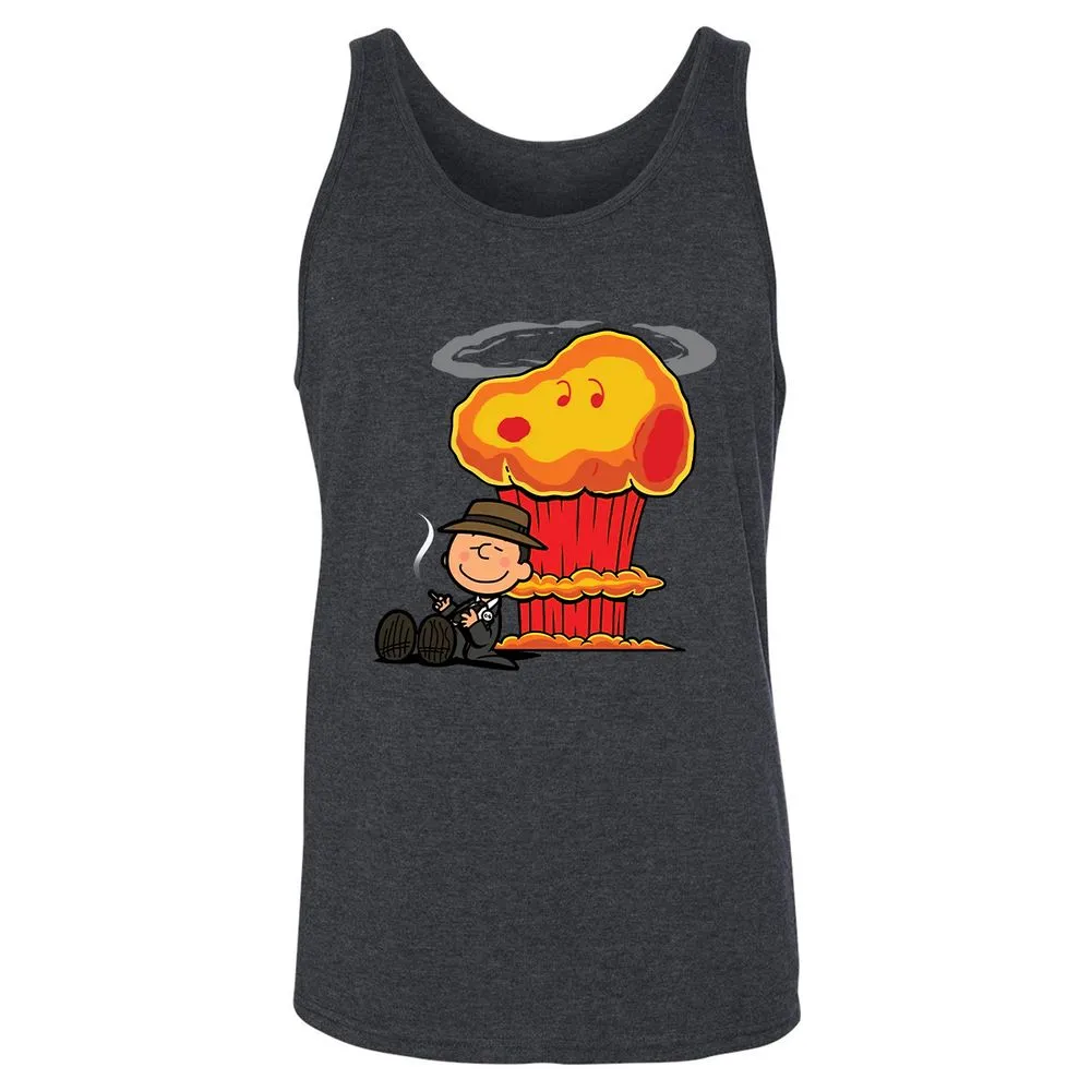 Unisex Jersey Tank - C85TKSZJ - Dark Grey Heather - 6