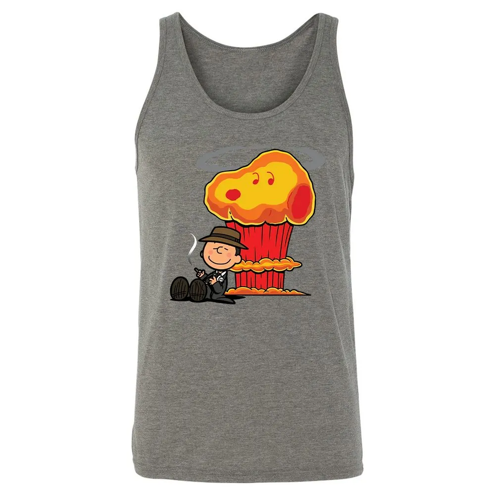 Unisex Jersey Tank - C85TKSZJ - Grey Triblend - 8