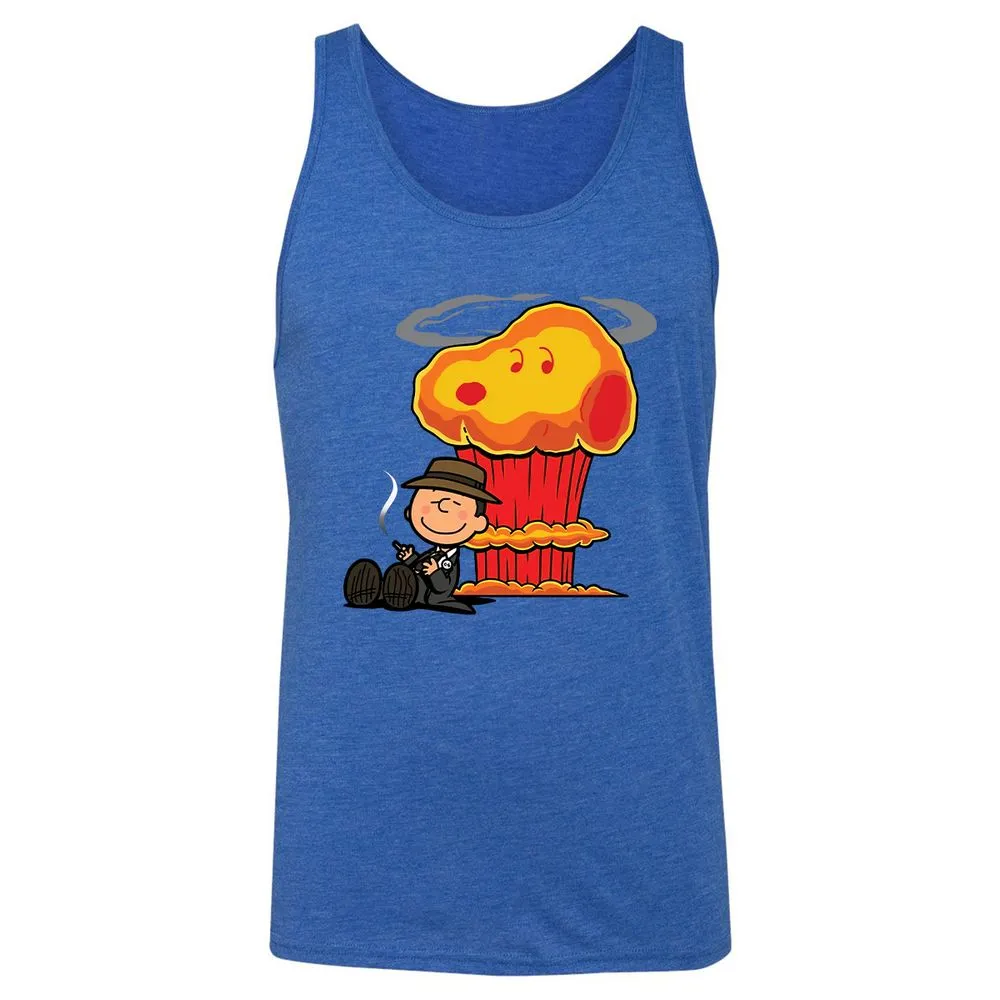 Unisex Jersey Tank - C85TKSZJ - True Royal Triblend - 12