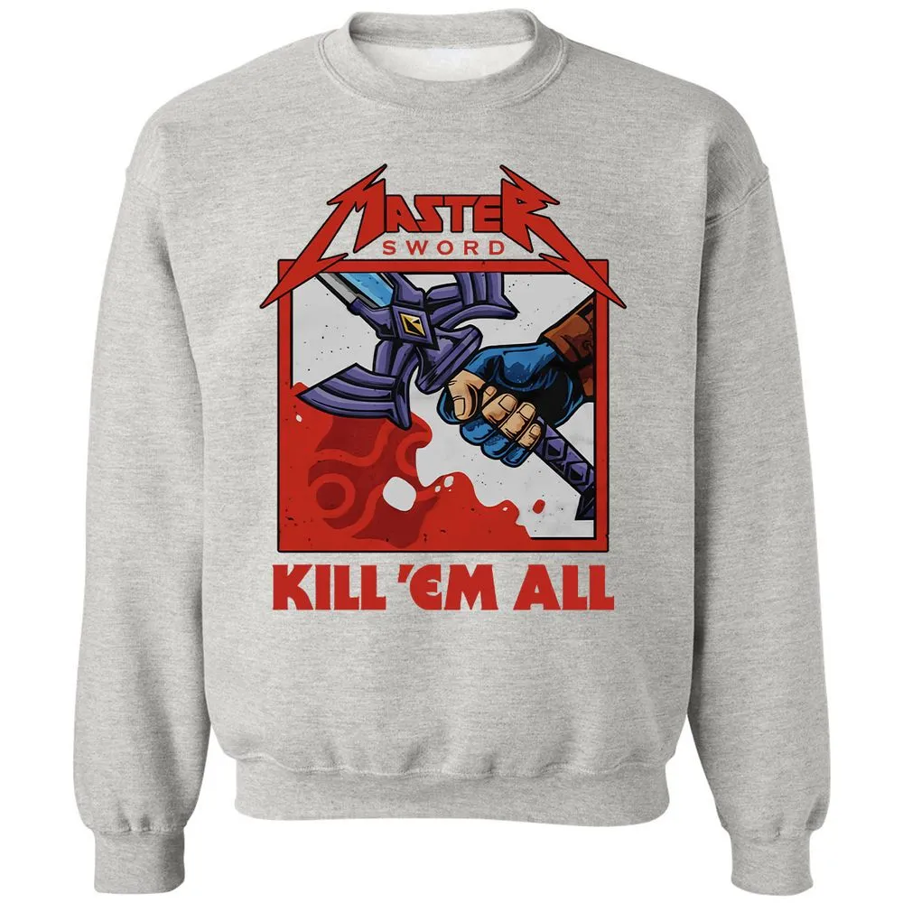 Classic Unisex Sweatshirt - EHMWB68A - Ash - 8