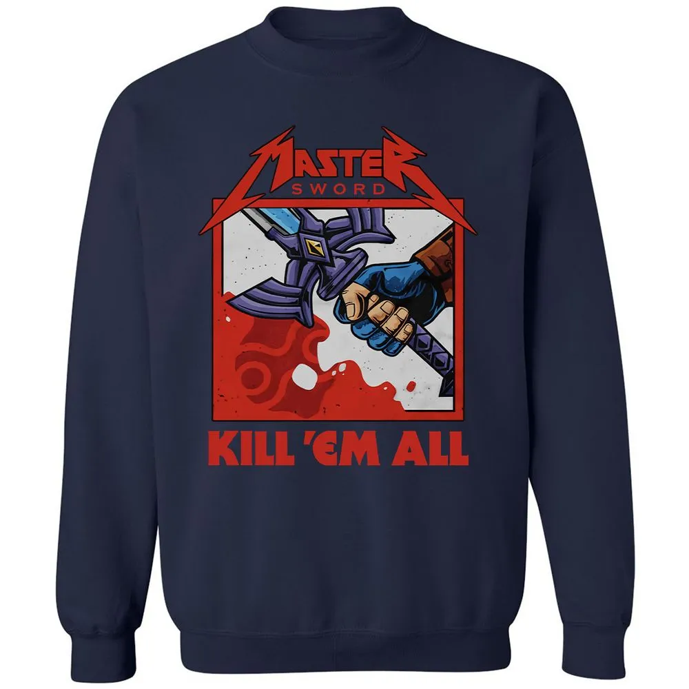 Classic Unisex Sweatshirt - EHMWB68A - Navy - 2