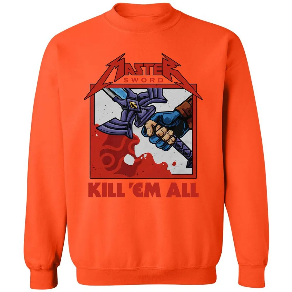 Classic Unisex Sweatshirt - EHMWB68A - Orange - 10